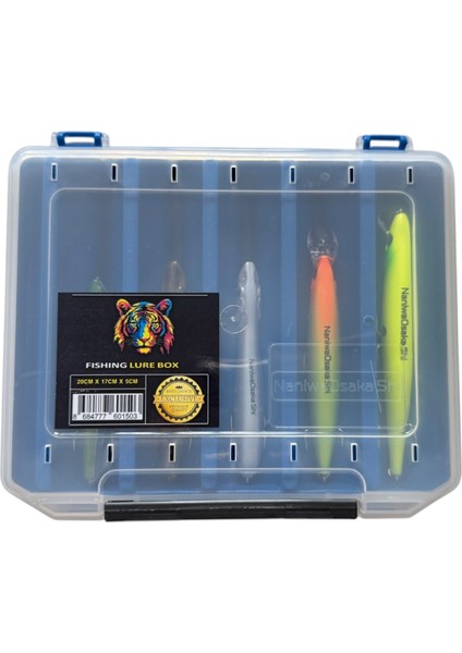 Fıshıng Lure Box Maket Balık Kutusu 2