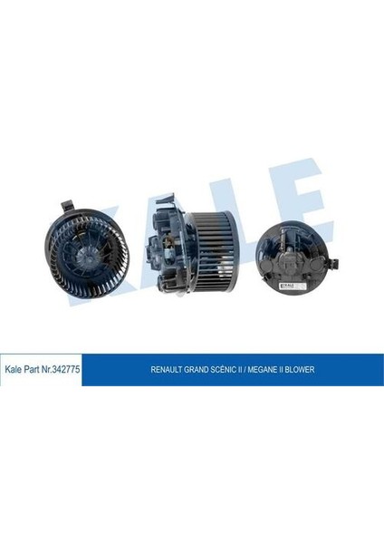 342775 Fan Kalorifer Motoru Megane Iı Scenic Iı 7701055135