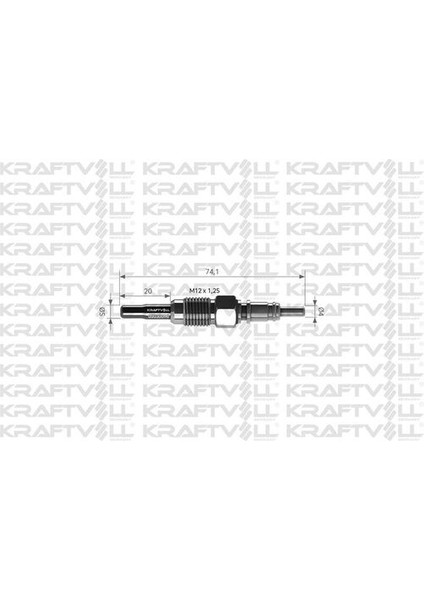 05030096 Kızdırma Bujisi 11V Passat-A3-A4-A6-Cordoba-Ibiza-Leon-Octavia- Ford Galaxy 1.9tdı N10302102