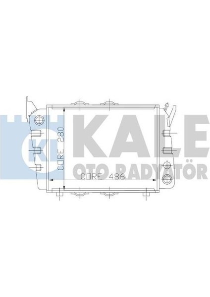 5000122PF Radyatör 2 Sıra Pe 120 L 113610502