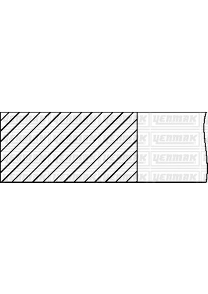 91-09661-000 Segman Std L300 Ym H100 Em Adet MD050395 06-288000-10