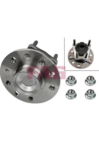 713644330 Arka Teker Rulmanı 5 Bijon Astra H Zafira 1.3cdtı 1.4 1.6 1.7cdtı 1.9cdtı 04-0X1401X149 1604316