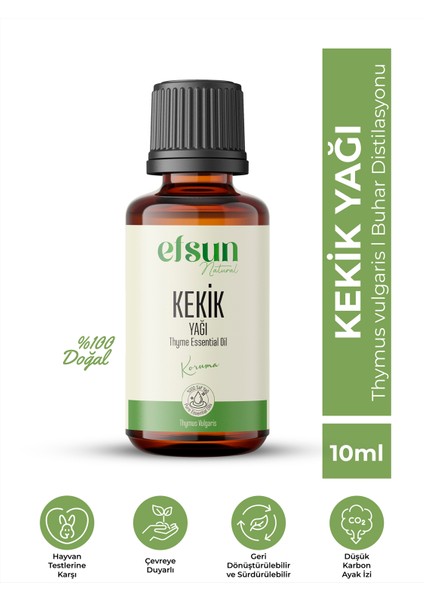 Kekik Uçucu Yağı %100 Doğal Saf 10 ml