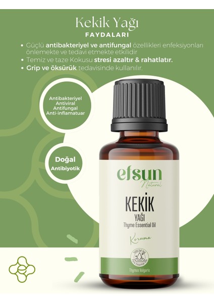 Kekik Uçucu Yağı %100 Doğal Saf 10 ml