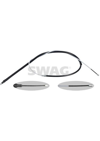 60101818 Arka Rl El Fren Teli Megane Iı 03-3 5 Kapı 8200247041