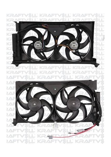 08120014 Fan Motor Seti (Çiftli) Partner Berlingo 00-03 Klimasız 1250.E9