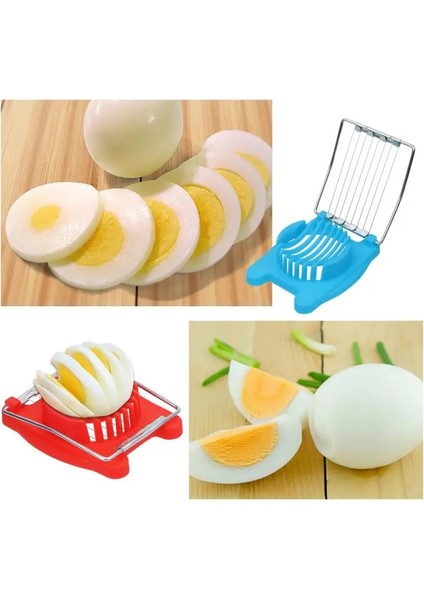 Kırmızı Stil Çok Işlevli Paslanmaz Çelik Mutfak Yumurta Dilimleme Kesici Kesici Kalıp Çiçek Kenarları Mutfak Aletleri Yeni Yüksek Li Renk Rastgele (Yurt Dışından) fiyatları
