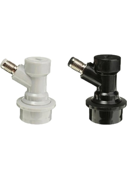 Iplik Başlığı Set Stili Bira Fıçısı Bağlayıcı Dağıtıcı Pagoda Konu Kafası Top Kilit Fıçı Bağlantısını Kes Konnektörler Set Topu Kilit Bira Musluğu Ev Bira 2 Adet (Yurt Dışından)
