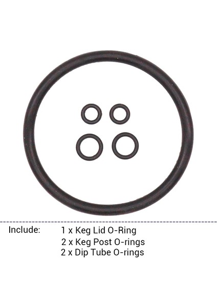 Bir Stil 2 Setlot Corny Fıçı O-Ring Değiştirme Seti Corny Kegs Için Yeniden Kiti Yepyeni Fit Top Kilidi ve Pin Kilidi Corny Fıçı (Yurt Dışından) indirimleri