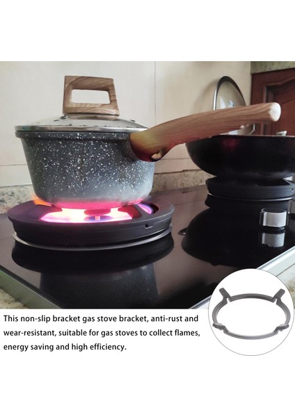 Siyah Stil Gaz Sobası Braketi Gaz Sobası Tencere Halkası Paslanmaz Wok Bardak Altlığı Wok Rafı Demir Tencere Rafı Gaz Sobası Gaz Sobası Tencere Rafı Cam Tencere (Yurt Dışından) modelleri