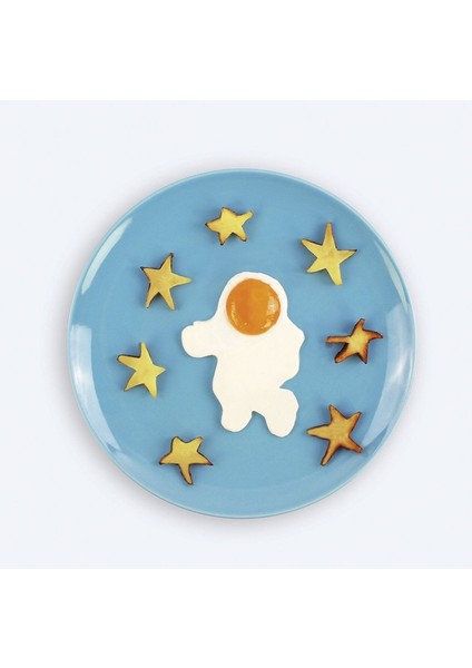 Astronot Omlet Tarzı Silikon Astronot Omlet Kalıp Kızarmış Yumurta Şekillendirici Gözleme Kalıbı Kızartma Yumurta Pişirme Aracı Mutfak Baykuş Gülen Tavşan Tavşan Çocuk Boy (Yurt Dışından)