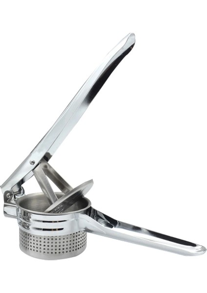 1A Stili Paslanmaz Çelik Sebze Patates Ezme Basın Suyu Sıkma Meyve Püresi Makinesi Patates Ezici Manuel Sıkacağı (Yurt Dışından)