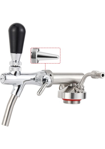 B Tarzı Mini Fıçı Mızrak Mini Fıçı Musluk Dağıtıcı Al Yapımı Bira Growler Mızrak Fıçı Hızlı Bağlantı Konektörü Homebrew Kiti Bira Aksesuarları (Yurt Dışından) modelleri