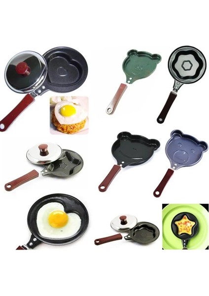 Yıldız Stili Mini Dökme Demir Yumurta Gözleme Kızartma Tavası Sevimli Yaratıcı Yapışmaz Tencere Ocak Makinesi Tencere Mutfak Aletleri (Yurt Dışından) fırsatları