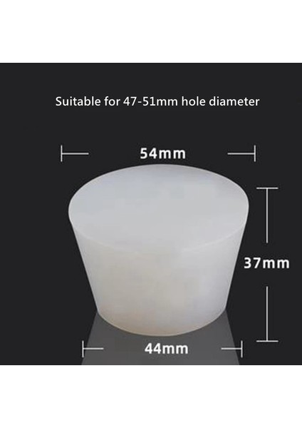 11 Beden 2 Adet Silikon Şarap Kauçuk Tıpa Delik Olmadan Gıda Sınıfı Hava Kilidi Vana Fermantasyon Varil Ev Bira Bira Için Demlemek (Yurt Dışından)