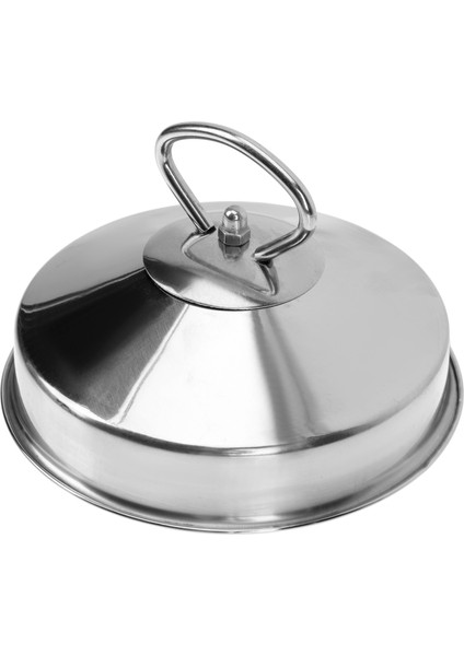 12.8X12.8CM Stili Evrensel Tencere Kapağı Burger Vapur Kapağı Pastırma Kubbesi Eriyik Kubbe Yemek Örtüsü Şemsiye Izgara Kubbe Kapağı (Yurt Dışından) fiyatları