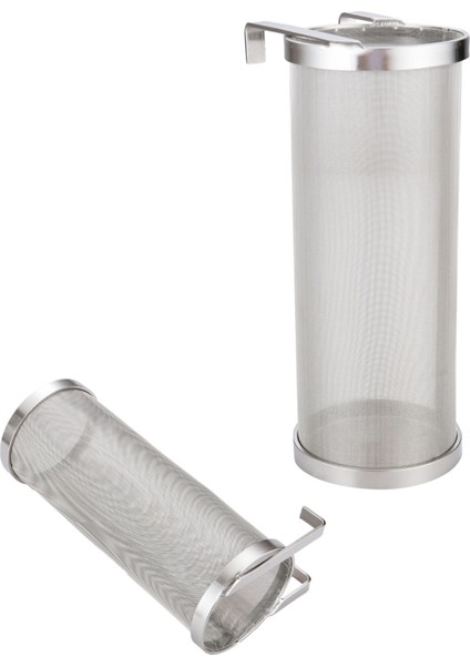 Küçük Stil Paslanmaz Çelik Ho Mikron Örgü Filtre 2 Kanca ile Homebrew Bira Zanaat Şarap Ev Yapımı Kahve 0,5 cm cm Tahıl Sepeti (Yurt Dışından)