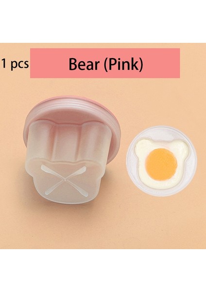 Altın Tarzı Yumurta Kaçak Avcısı Sevimli Yumurta Kazanı Tutucu Plastik Set Mutfak Yumurta Pişirici Araçları Kızarmış Alet Pişirme Aksesuarları Yumurta Kalıbı Gözleme Makinesi (Yurt Dışından)