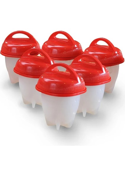 6 Adet Tarzı 6 Adet Yumurta Pişirici Yapışmaz Silikon Yumurtalık Pişirme Yumurta Pişirici Eggies Ocak Mutfak Aksesuarları Yumurta Poachers Drop Sg (Yurt Dışından)