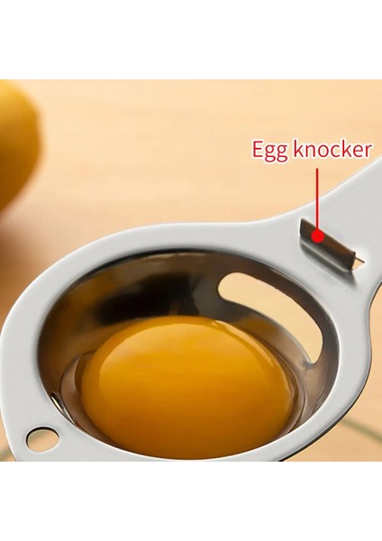 B Tarzı Paslanmaz Çelik Yumurta Beyaz Ayırıcı Aletler Yumurta Sarısı Filtre Aletleri Mutfak Aksesuarları Ayırma Huni Kaşığı Yumurta Bölücü Aracı (Yurt Dışından) modelleri