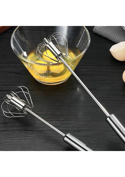 14 Inç Tarzı Yarı Otomatik Yumurta Karıştırma Paslanmaz Çelik Kendinden Dönen Basma Tipi Manuel El Yumurta Mikser Çırpıcı Mutfak Aksesuarları Araçları (Yurt Dışından) indirimleri