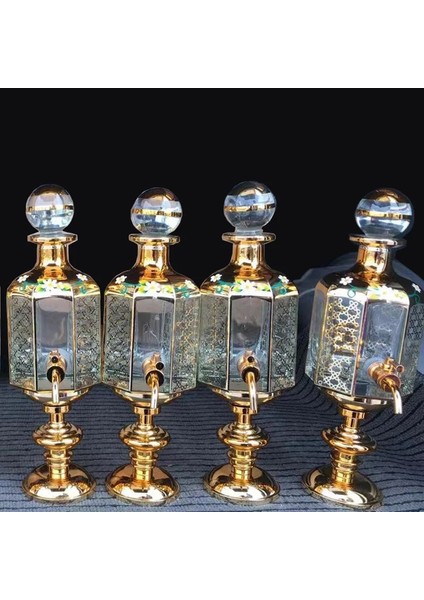 Gül Altın Tarzı 12MM Yüksek Li Şarap Musluğu Pirinç Gül Altın Meşe Varil Suyu Içecek Cam Şişe Dokunun Minyatür Bibcocks Pratik Dağıtıcı (Yurt Dışından) modelleri