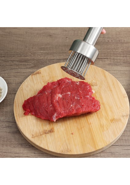 Mavi Stil Mutfak Pişirme Araçları Et Tenderizer Aracı Pounder Gadgets Paslanmaz Çelik Biftek Çekiç Tokmak Iğne Gevşek Ev Domuz Pirzola (Yurt Dışından)