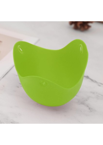 Yeşil Stil Sevimli Renkli Yumurta Kaçak Avcı Silikon Yumurta Kasesi Uygun Yumurtalık Kalıp Gözleme Makinesi Mutfak Kahvaltı Haşlanmış Su Pişirme Aracı (Yurt Dışından)