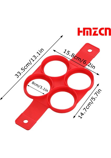 No.1 Tarzı Hmz Yumurta Pişirici Gözleme Makinesi Kalıp Yumurta Şekillendirici Omlet Yapışmaz Pişirme Aracı Pan Flip Yumurta Halka Kalıp Mutfak Alet Aksesuarları (Yurt Dışından)