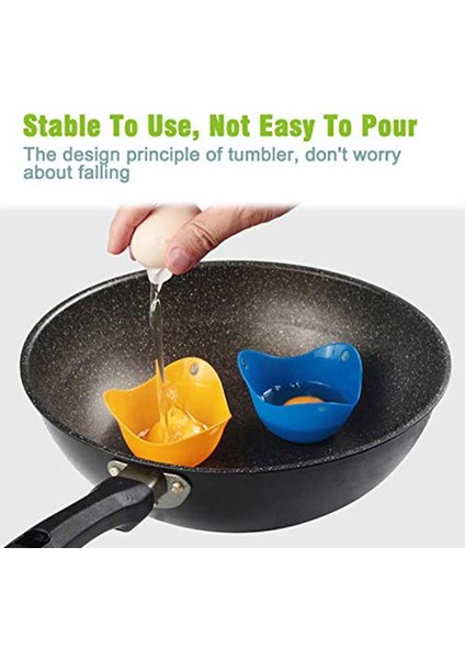 Kırmızı Stil Egg Tool Poachers Silicone Egg Cooker Kitchen Tools Pancake Cookware Bakeware Steam Eggs Plate Tray Healthy Pancake Accessories (Yurt Dışından)