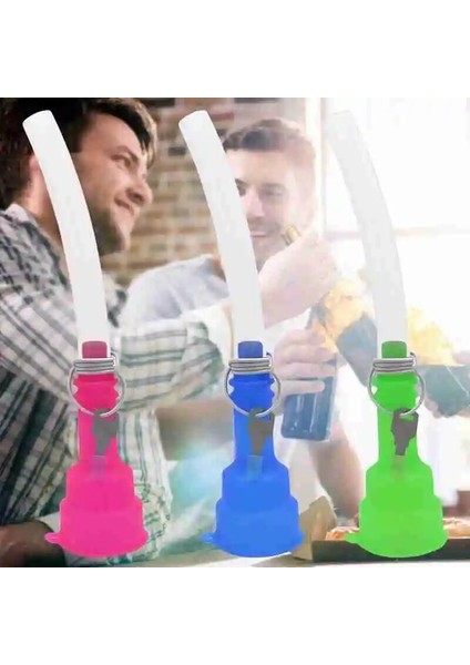 Yeşil Stil 1 Adet Kutular Bira Şnorkel Saman Bira Bong Huni Slammer Bira Şnorkel Içme Bira Oyunu Oyunları Bar Araçları Festivaller Parti Dispenseri (Yurt Dışından) fiyatları