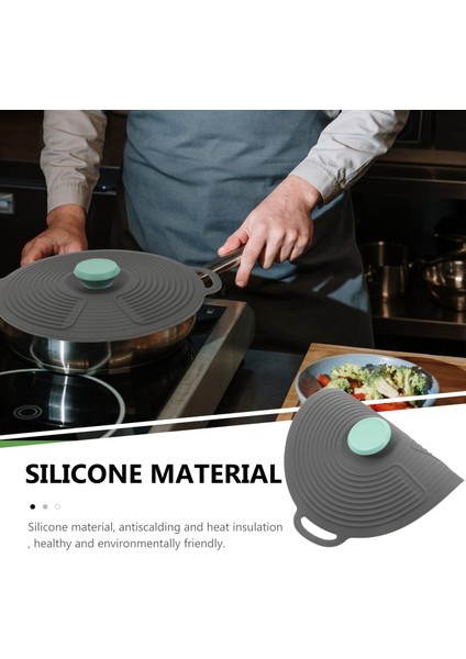 27X27CM Tarzı Silikon Tencere Kapağı Konteyner Toz Geçirmez Germe Seti Gıda Sarma Mikrodalga Mutfak Tedarik Taze Tutma Isıtma Tavası Kapakları (Yurt Dışından) indirimleri