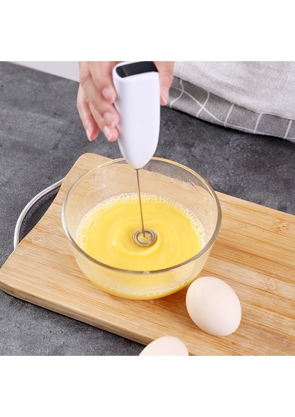 Mor Tarzı Mini Elektrikli Yumurta Çırpıcı Krem Karıştırıcı Blender Mikser Çok Fonksiyonlu Kahve Süt Köpürtücü Köpürtücü Yumurta Aracı Mutfak Aksesuarları (Yurt Dışından)