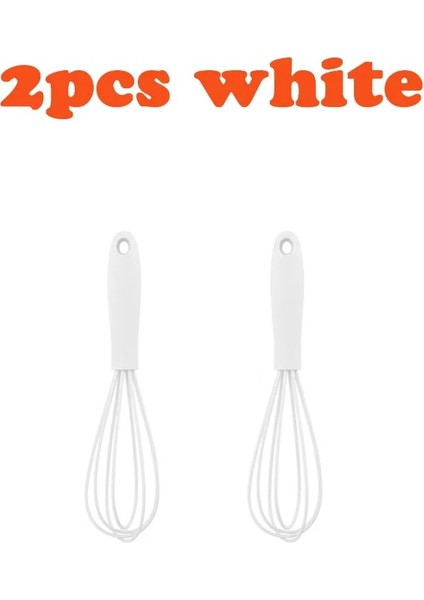 Altın Tarzı 6 Inç Çırpma Silikon Çırpma Manuel Yumurta Çırpıcı Mikser Kaymaz Temizlemesi Kolay Yumurta Çırpıcı Süt Köpürtücü Mutfak Pişirme Pişirme Gadget'ı (Yurt Dışından)