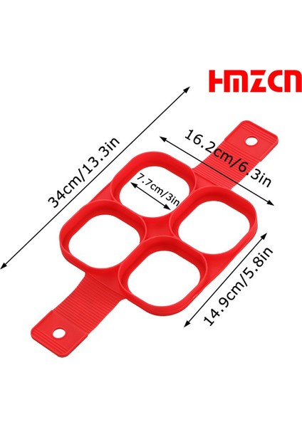 No.3 Tarzı Yumurta Gözleme Halkası Yapışmaz Gözleme Makinesi Kalıp Silikon Yumurta Pişirici Kızarmış Yumurta Şekillendirici Omlet Kalıpları Mutfak Pişirme Aksesuarları Için (Yurt Dışından)