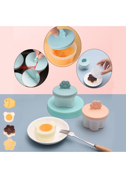 Sarı Stil Yumurta Kaçak Avcısı Sevimli Yumurta Kazanı Tutucu Plastik Set Mutfak Yumurta Pişirici Araçları Kızarmış Alet Pişirme Aksesuarları Yumurta Kalıbı Gözleme Makinesi (Yurt Dışından) fiyatları