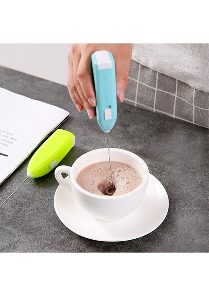 Mor Tarzı Mini Elektrikli Yumurta Çırpıcı Krem Karıştırıcı Blender Mikser Çok Fonksiyonlu Kahve Süt Köpürtücü Köpürtücü Yumurta Aracı Mutfak Aksesuarları (Yurt Dışından)
