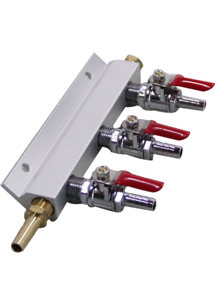 Kegland Gaz Hattı Manifold Ayırıcı 3 Yollu (, 8mm Diken) (Yurt Dışından)