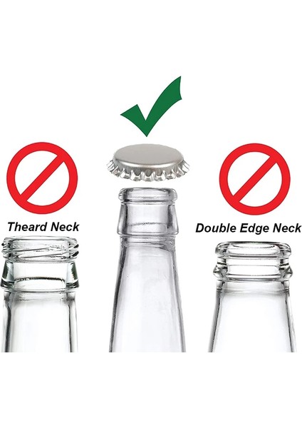 Şerit Stili Manuel Şişe Kapatma Sıralı Kapak Seti 3 Farklı Renk Taç Kapakları Homebrew Şişeleme Ekipmanları (Yurt Dışından) indirimleri