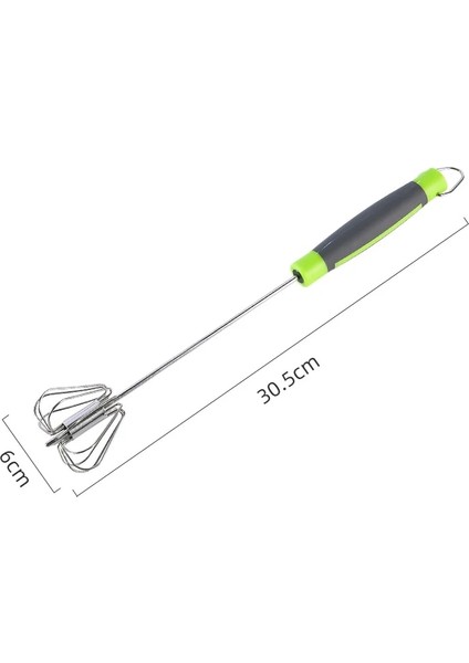 Yeşil Stil 1 Adet Paslanmaz Çelik Çırpma Kolay Çırpıcı Köpük Döndürme Çırpma Çırpma Karıştırıcı Yumurta Krema Sos Çalkalayıcı Kek Pişirme Aksesuarları Mutfak Gereçleri (Yurt Dışından)