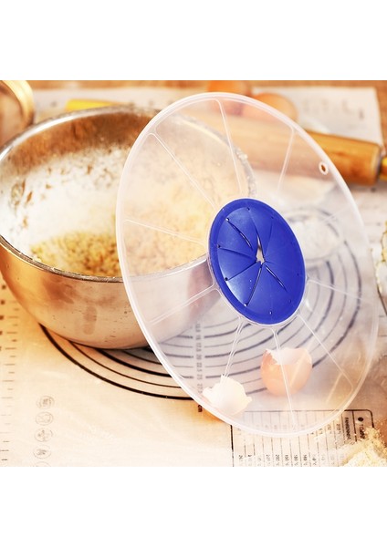 B Yeşil Stil Yumurta Çırpıcı Kase Kapağı Yapıştır Kek Pişirme Plastik Yumurta Mikser Aracı Mutfak Pişirme Aksesuarları Için Anti Sıçrama Kapak Gadget'ı (Yurt Dışından)