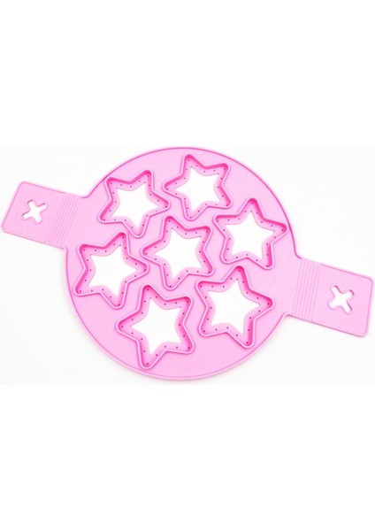 Pembe Tarzı Gözleme Flipper Silikon Çok Fonksiyonlu Yumurta Ateşi Omlet Tavası Kek Kalıbı Dağıtıcı Şekillendirici Pişirme Kalıbı Dıy Gözenekli Gözleme Makinesi (Yurt Dışından)