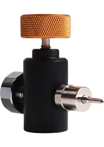 TR21-4 Stili Yeni Soda Akışı Co2 Tankı Şarj Adaptörü Dolum Adaptörü Konnektörü ile Basınç Göstergesi Ayarlanabilir Regülatör Ev Demlemek Bira Fıçısı (Yurt Dışından)
