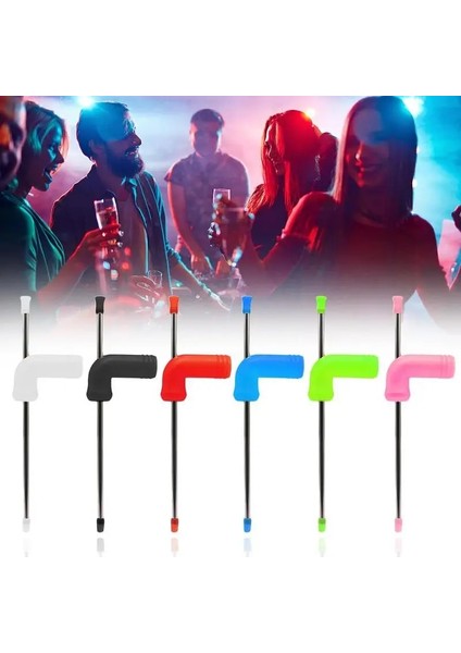 Yeşil Stil 1 Adet Bira Şnorkel Saman Bira Bong Huni Slammer Çift Şnorkel Içme Bira Barı Araçları Festivaller Parti Dağıtıcı Y1F5 (Yurt Dışından) fırsatları