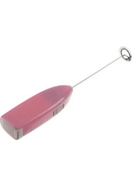 Pembe Tarzı Mini Elektrikli Kahve Blender El Yumurta Çırpıcı Kabarcık Içecek Karıştırma Çubuğu Yaratıcı Elektrikli Çırpma Elektrikli Kahve Süt Karıştırıcı U3 (Yurt Dışından)