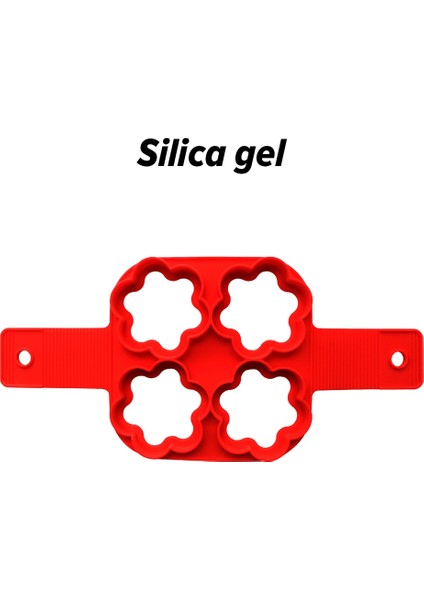 Silikon Çiçek Stili Silikon Yumurta Gözleme Halkası Yapışmaz Gözleme Makinesi Kalıp Kalp Fantastik Yumurta Pişirici Kızarmış Yumurta Omlet Kalıp Pişirme Aksesuarları Için (Yurt Dışından)