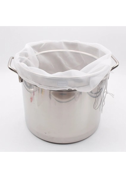6x8 Stili Homebrew Bira Naylon Çanta Ipli Gıda Sınıfı 100 Me Mikron Cold Brew Kahve Filtre Somun Süt Torbası Badem Sütü Torbası (Yurt Dışından)