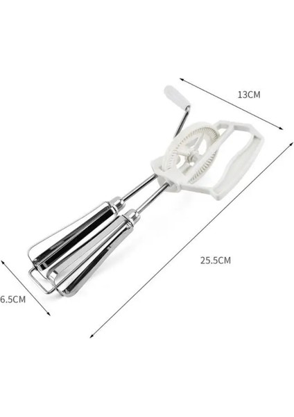 Turuncu Tarzı Paslanmaz Çelik Döner Manuel Çırpma Çift Çubuk Yumurta Çırpıcı Krem Un Mikser Gadget Mutfak Pişirme Gereçleri Yumurta Karıştırma Aracı (Yurt Dışından) fiyatları