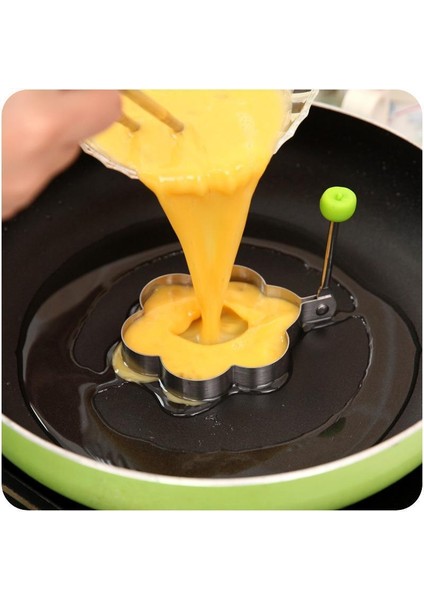 E Stili Paslanmaz Çelik 5 Stil Kızarmış Yumurta Gözleme Şekillendirici Omlet Kalıp Kalıp Kızartma Yumurta Pişirme Araçları Mutfak Aksesuarları Gadget Yüzükler (Yurt Dışından) modelleri