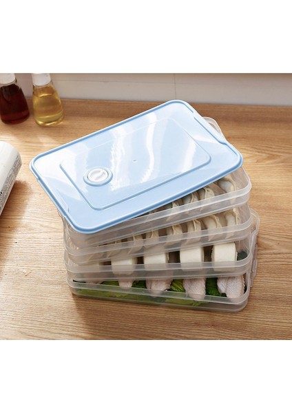 PINK-3LAYERS1COVER Stili Atucoho Mağaza Tek Katmanlı Börek Kutuları Depolama Tepsisi Gıda Konteyner Kutusu Dondurulmuş Börek Depolama Plastik Kutuları Serin Tutmak Için (Yurt Dışından)